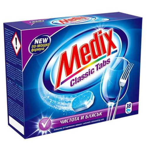 Medix Classic Dishwasher Tablets 38 pcs