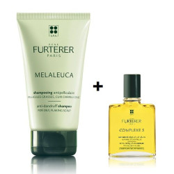 Rene Furterer Melaleuca Promo Set Shampoo for Oily Dandruff and Regenerating Plant Extract