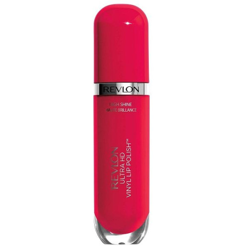 Revlon Ultra HD Vinyl Liquid Lipstick with High Pigmentation and Lacquer Effect Color Cherry Red 910