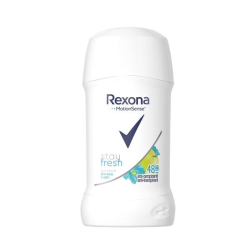 Rexona Motionsense Stay Fresh Blue Poppy and Apple Deodorant Stick for Women 1.35 fl oz (40 ml)
