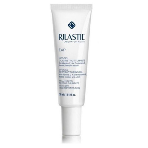Rilastil Eap Restorative Lipogel for Very Dry Reddened and Cracked Skin 1.01 fl oz (30 ml)