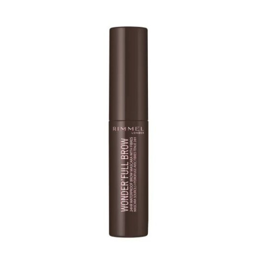 Rimmel Wonder'full Brow Waterproof Styling Gel for Eyebrows Dark Brown 003
