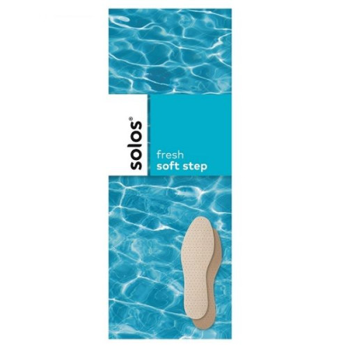 Solos Soft Step Fresh Scented Insoles for Everyday Use 2 pcs