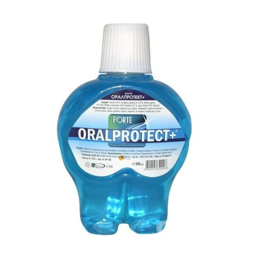 Oral Protect + Forte Anti-Plaque Mouthwash 10.14 fl oz (300 ml)