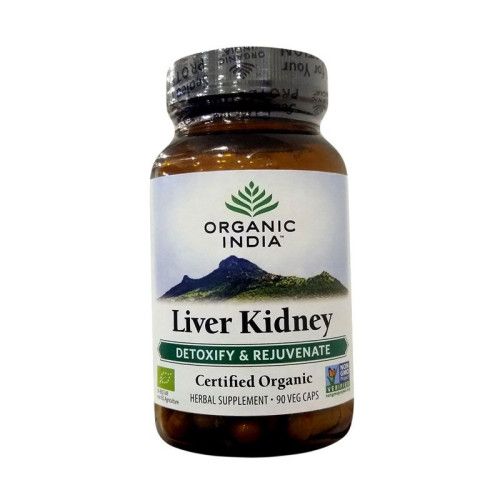 Organic India Liver Kidney for Good Metabolism 90 Capsules