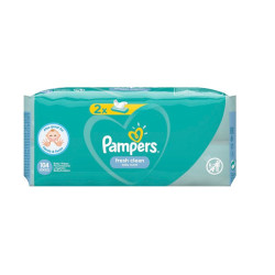 Pampers Fresh Clean Promo Set Refreshing Wet Wipes for Babies 2 x 52 pcs