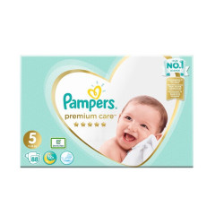 Pampers Premium Care 5 Junior Diapers for Babies and Children 24.3-35.3 lb (11-16 kg) 88 pcs