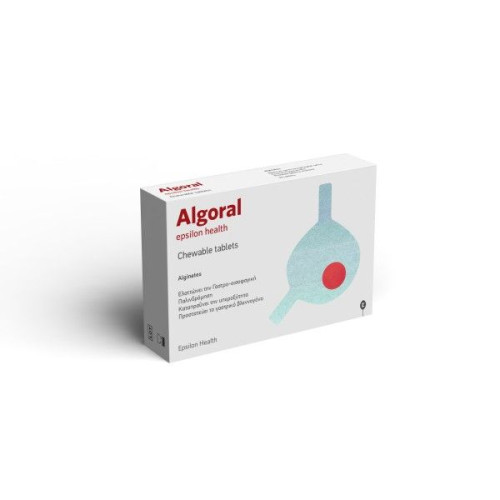 Algoral for Heartburn and Reflux 36 Chewable Tablets