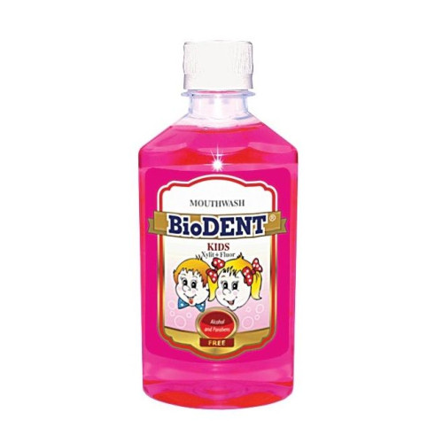 Biodent Kids Refreshing Mouthwash for Children with Strawberry Flavor 10.14 fl oz (300 ml)