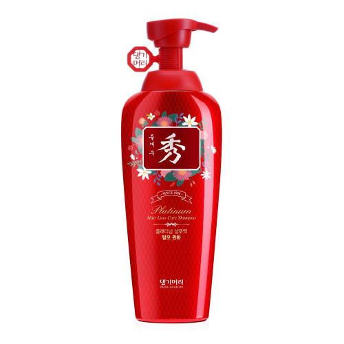 Doori Platinum Nourishing sulfate-free Shampoo for Strong and Vibrant Hair with Red Ginseng 13.53 fl oz (400 ml)