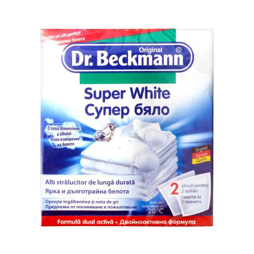 Dr. Beckmann Super White Powder for Super White Laundry 1.41 oz (40 g)