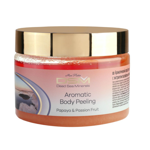 Dsm Aromatic Body Scrub with Passion Fruit and Papaya 11.16 fl oz (330 ml)