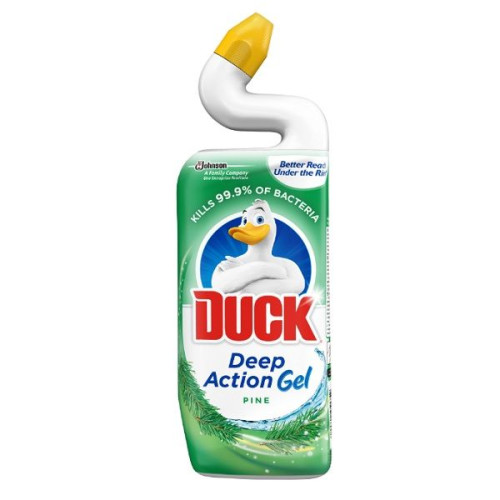 Duck Deep Action Gel Pine Liquid Gel for Toilet 25.36 fl oz (750 ml)