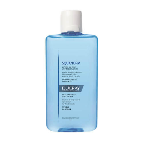 Ducray Squanorm Anti-Dandruff Lotion with Zinc for Oily Hair 6.76 fl oz (200 ml)