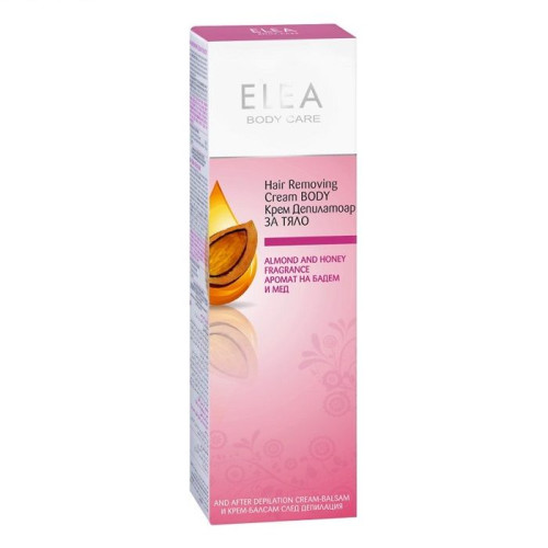 Elea Body Hair Removal Cream with Almond and Honey Scent 4.06 fl oz (120 ml)