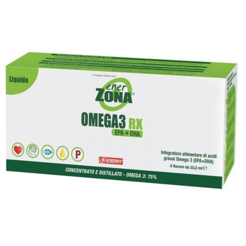 Enerzona Omega-3 Rx Epa and DHA Liquid Formula 5 Bottles