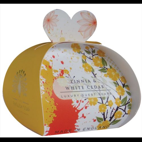 English Soap Zinnia and White Cedar Soap 11.29 oz (320 g)