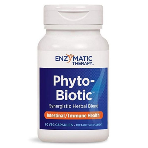 Enzymatic Therapy Phytobiotic for Balanced Intestinal Flora 60 Capsules