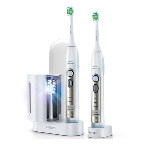 Philips Sonicare Flexcare H6932/36 Rechargeable Electric Toothbrush with Uv Sterilizer 2 pcs