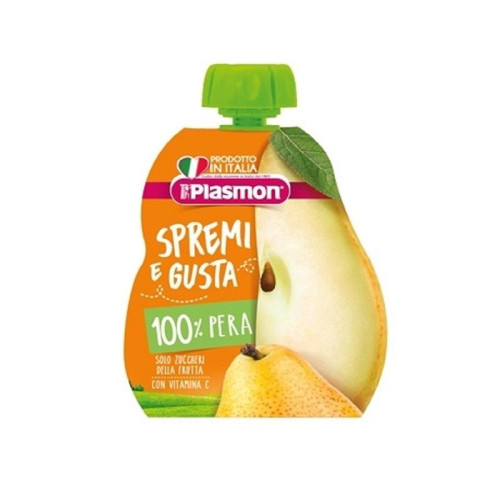 Plasmon Pear Breakfast for Children 6+ Months 3.53 oz (100 g) - 2192