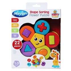 Playgro Active Puzzle Toy Flower for Children 12+ Months - 0705
