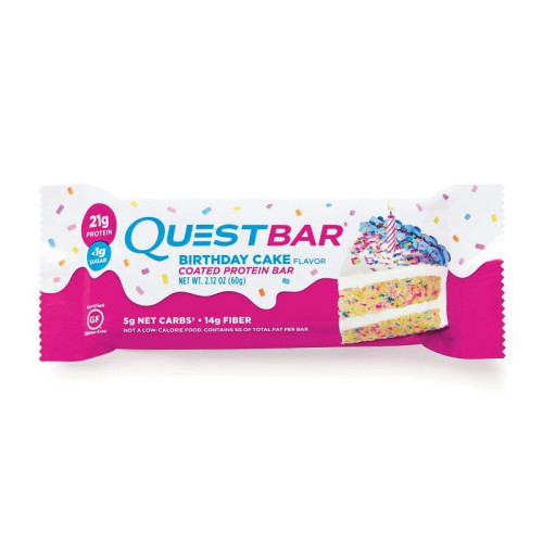 Quest Protein Bar Cake Flavor Protein Bar 2.12 oz (60 g)