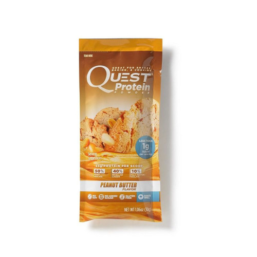 Quest Protein Powder Peanut Butter Flavor Protein Concentrate 1.2 oz (34 g)