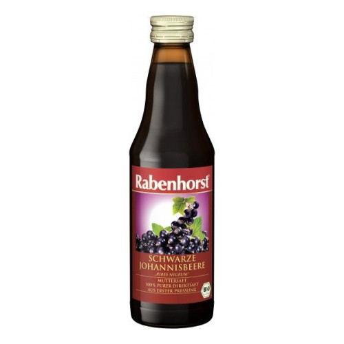 Rabenhorst Schwarze Johannisbeere Organic Blackcurrant Juice 11.16 fl oz (330 ml)