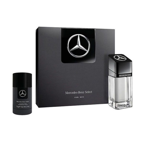 Mercedes-Benz Select Promo Set Eau De Toilette for Men 1.69 fl oz (50 ml) and Deodorant Stick 2.54 fl oz (75 ml)