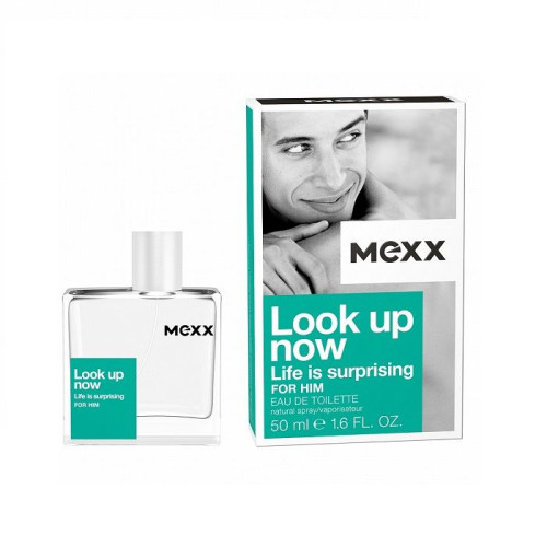 Mexx Look Up Now Eau De Toilette for Men 1.69 fl oz (50 ml)