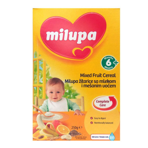 Milupa Milk and Fruit Porridge for Children 6+ Months 8.82 oz (250 g)