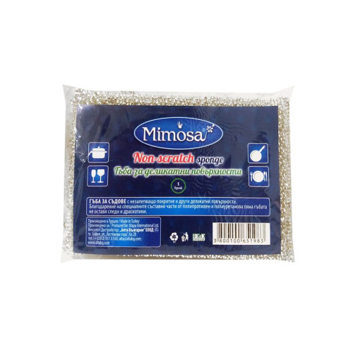Mimosa Sponge for Delicate Surfaces 1 pc