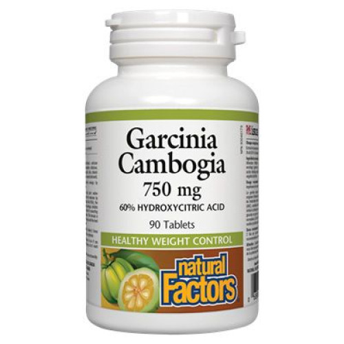 Natural Factors Garcinia Cambogia for Weight Loss with High Appetite 90 Tablets