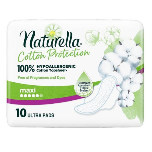Naturella Cotton Protection Maxi Sanitary Pads 10 pcs