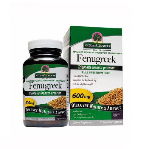 Nature's Answer Fenugreek for High Blood Sugar 90 Capsules