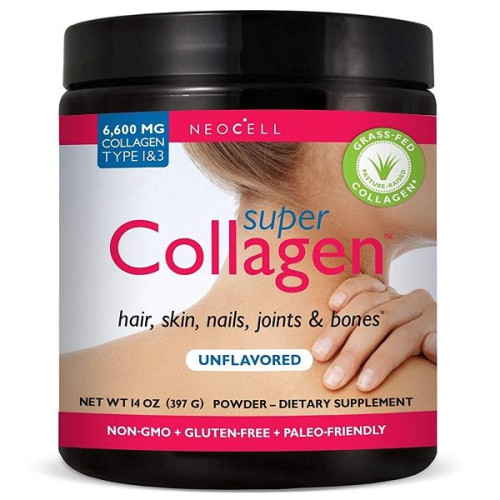 Neocell Super Collagen Collagen Powder for Healthy Hair Skin Nails Bones and Joints 14 oz (397 g)