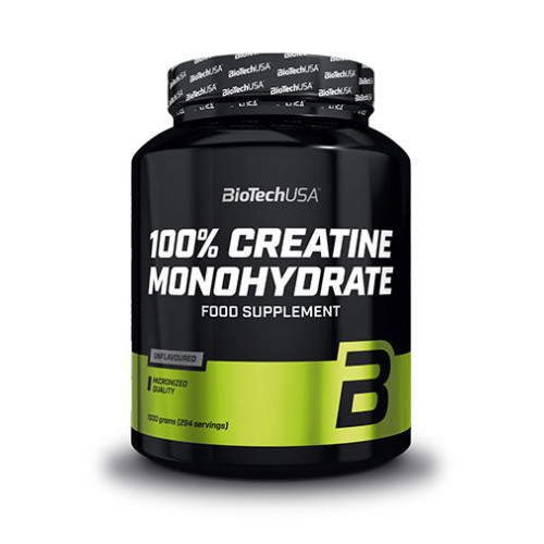 Biotech USA 100% Creatine Monohydrate 2.2 lb (1000 g)
