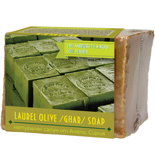 Natural Soap Olive Oil + Laurel Oil 70% 7.94 oz (225 g)