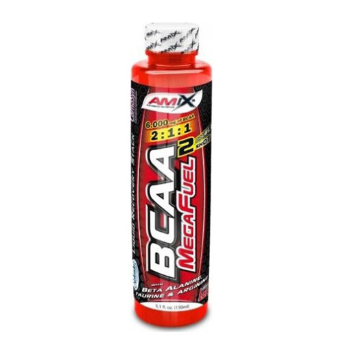 Amix BCAA Megafuel 6000 Orange 5.07 fl oz (150 ml) 1 Ampoule
