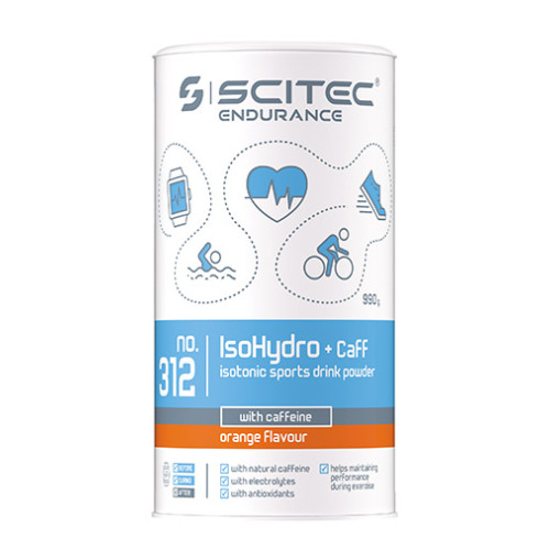 Scitec Nutrition Isohydro + Caf Orange 2.18 lb (990 g)