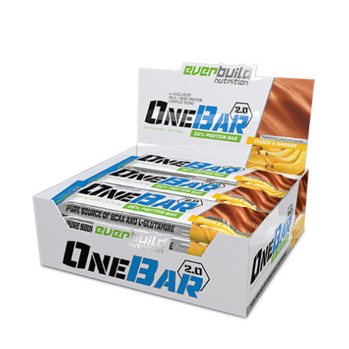 Everbuild One Bar 2.0 Box 12bars Chocolate and Banana 3 oz (85 g)