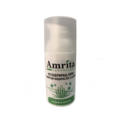 Amrita Regenerating Face Cream with Seaweed and Argan 1.01 fl oz (30 ml)