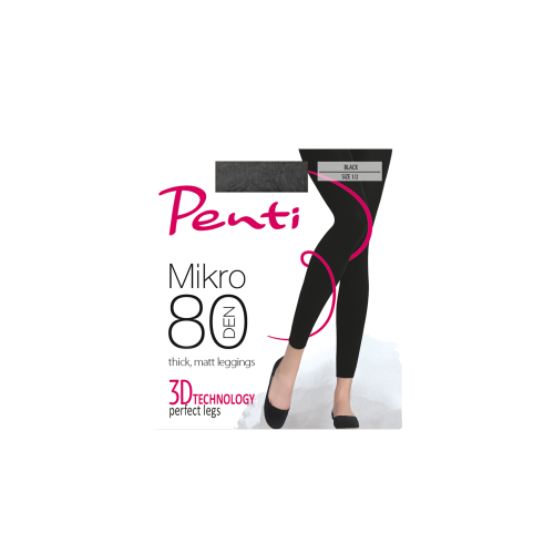 Penti Mikro 80 Den Black M/L