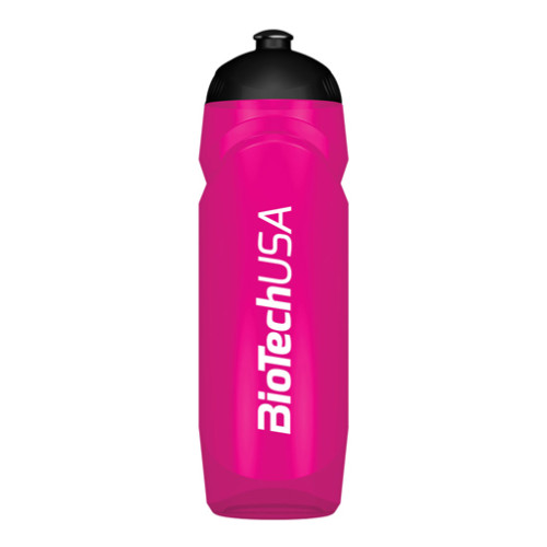 Biotech USA Water Bottle Transparent Magenta 25.36 fl oz (750 ml)