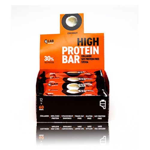 Lab Nutrition High Protein Bar Coconut 12 x 2.12 oz (60 g)