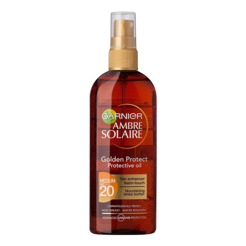 Garnier Ambre Solaire Sun Protection Body Spray Oil SPF 20 5.07 fl oz (150 ml)