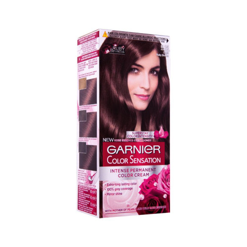 Garnier Color Sensation Permanent Hair Dye Light Ruby Brown 6.15