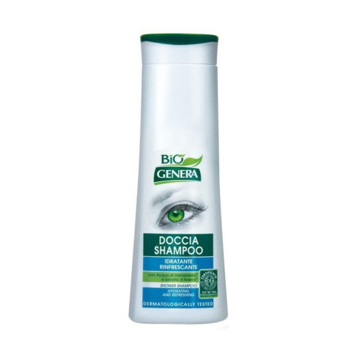 Genera Bio Organic Shampoo for Hair and Body with Witch Hazel 13.53 fl oz (400 ml)