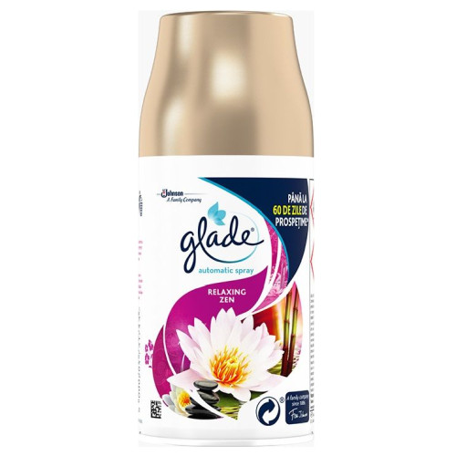 Glade Relaxing Zen Refill for Room Freshener with Relaxing Fragrance 9.1 fl oz (269 ml)