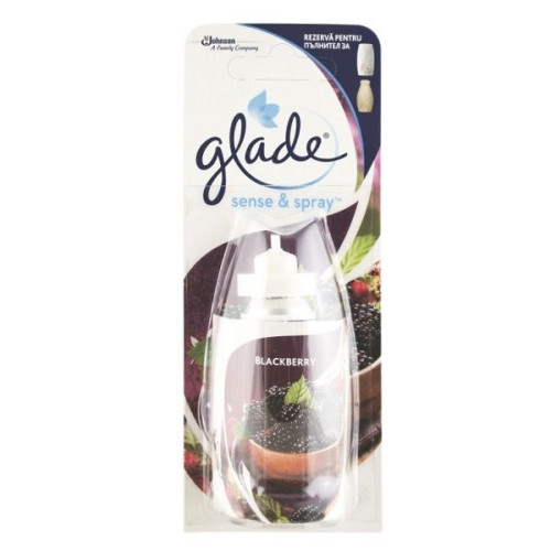 Glade Blackberry Refill for Air Freshener with Blackberry Scent 0.61 fl oz (18 ml)